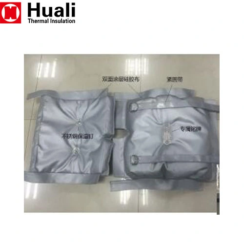 High Temperature Protection Industrial Thermal Insulation Cover Removable Soft Thermal Insulation Jacket