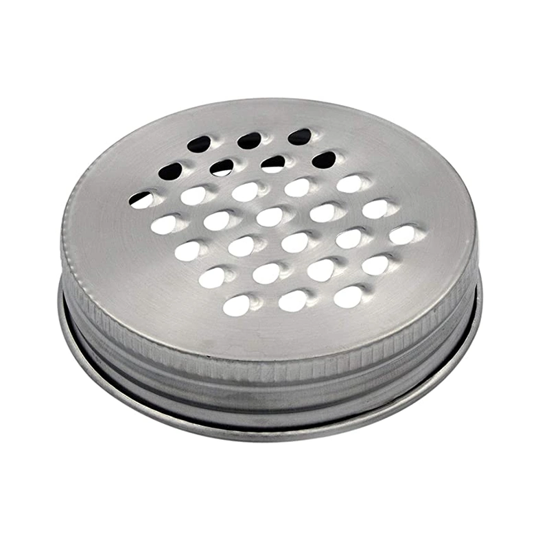 Stainless Steel Mixing Bowl Lids Vegetables Cheese Grater Lids for Mason Jar