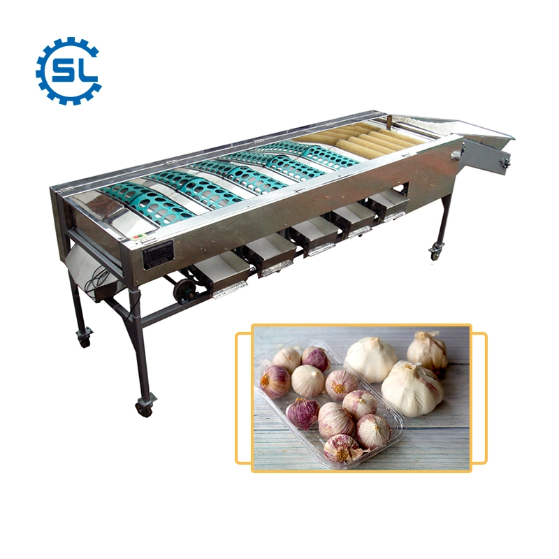 3-8t/H 3-9 Grades Garlic Shiitake Sorting Grading Machine