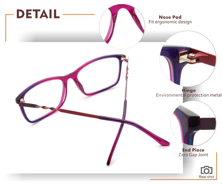 Eyeglasses Frames Super Slim Stylish Reading Glasses Acetate Optical