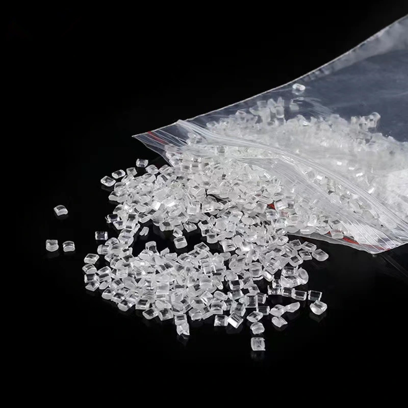 Polycarbonate Granules Virgin PETG Pctg Resin Filled 30% 40% 50% Glass Fiber Transparency PC Pellet PC Fr V0