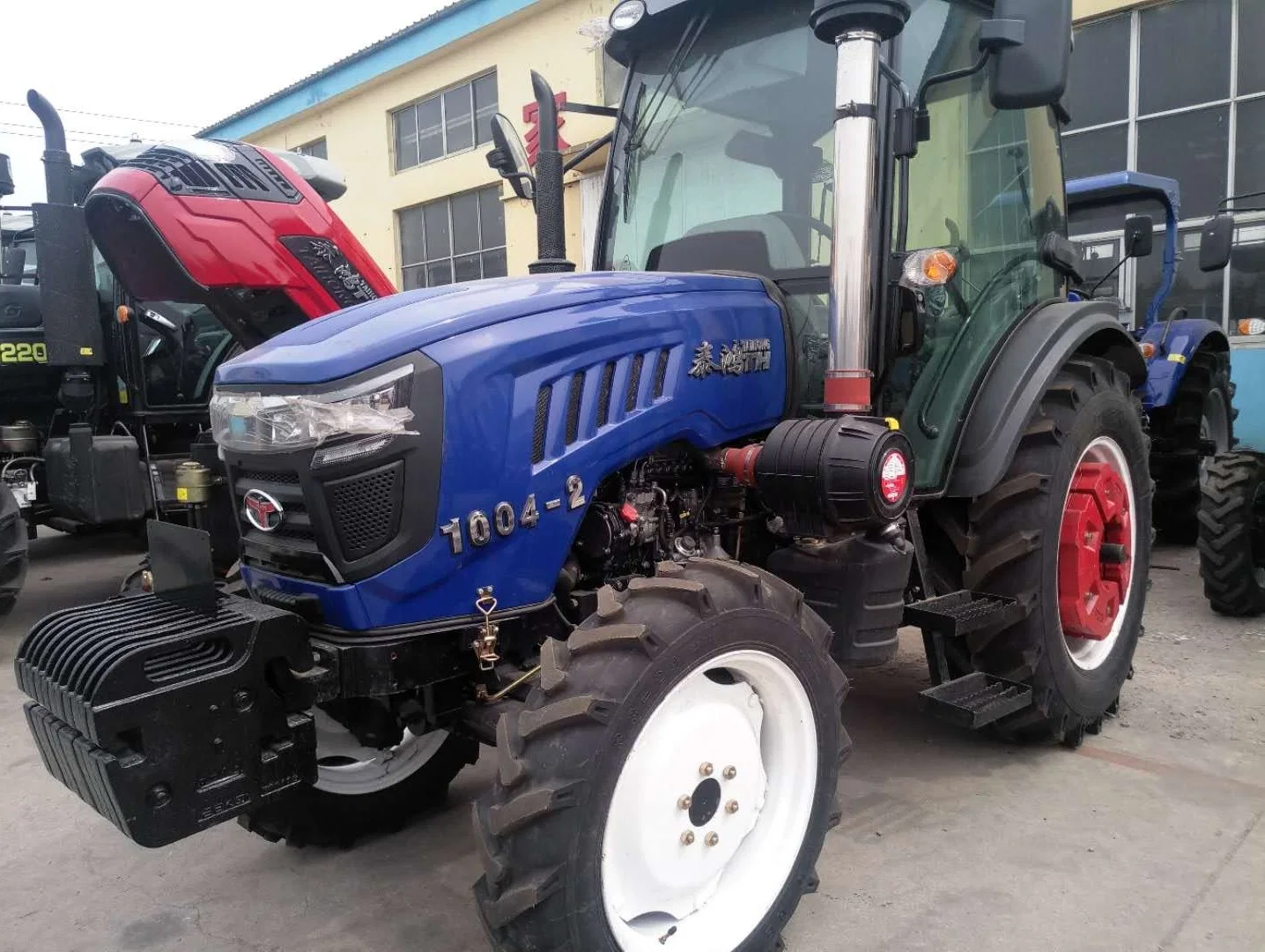 Tractor agrícola de 100 CV con engranaje de la Lanzadera para Cargador Frontal tractor agrícola