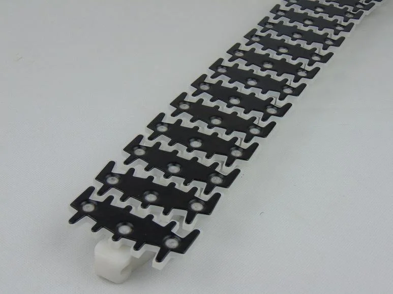 103c Steel Top Flexible Conveyor Chains for Modular Conveyor Systems