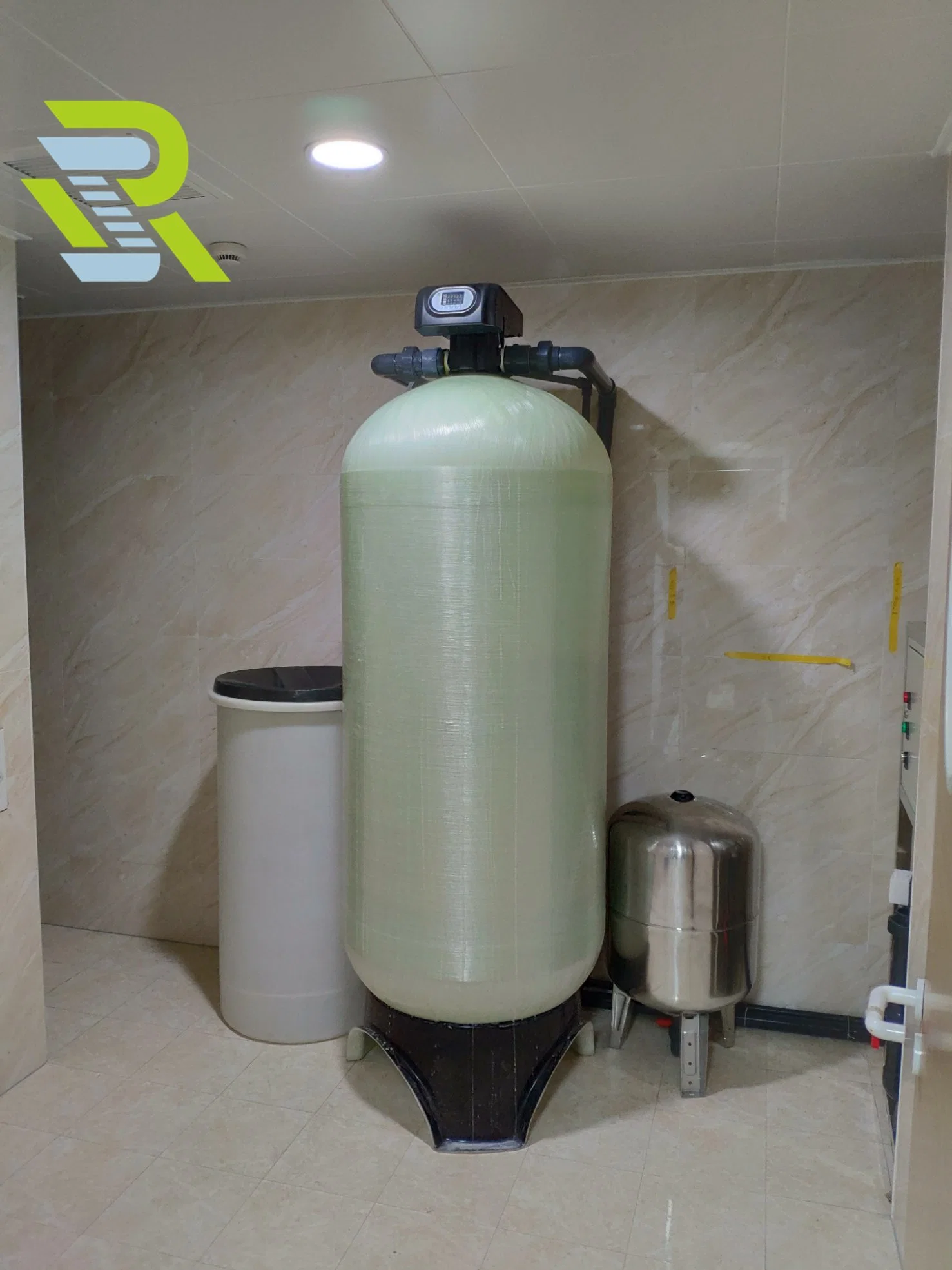 Full-Automatic Water Filter Purification System, Water Softener Reduce Water Hardness for Heat Exchanger