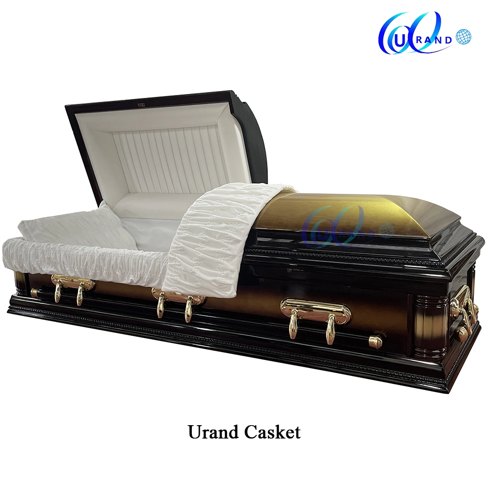 Metal Silver Color Unique Color for Special You Like Silver 18ga Solid Wood Casket