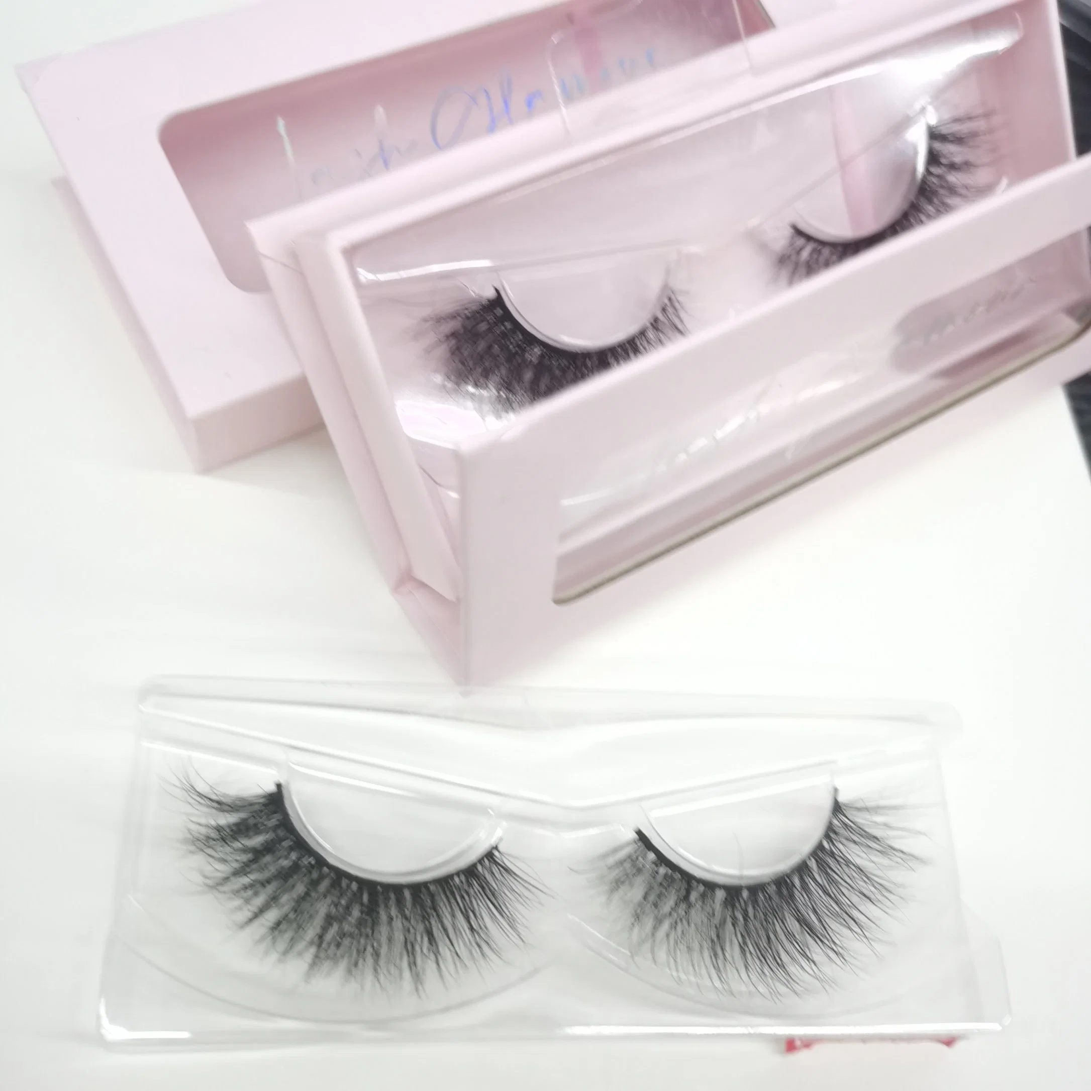 2023 Eyelash 3D Mink Wholesale/Supplier OEM Real Kolinsky Makeup False Eyelashes