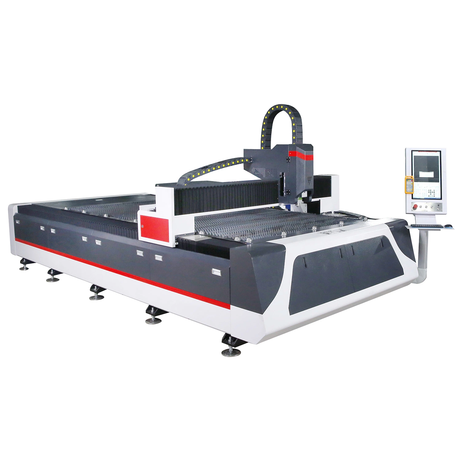 Automotive Industry 1000W-3000W Metallic Processing Machinery Fiber Laser Cutter Machine