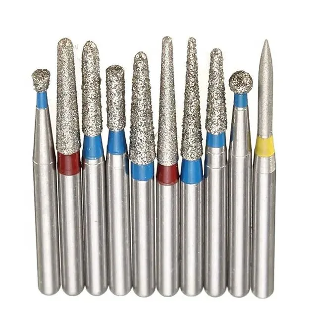 Sintered Diamond Polishing Burs Kit for Universal Grinding