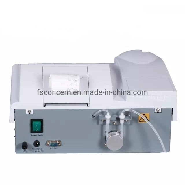 Medical 7-Inch Color LCD Touch Screen Semi-Automatic Clinical Blood Biochemical Analyzer