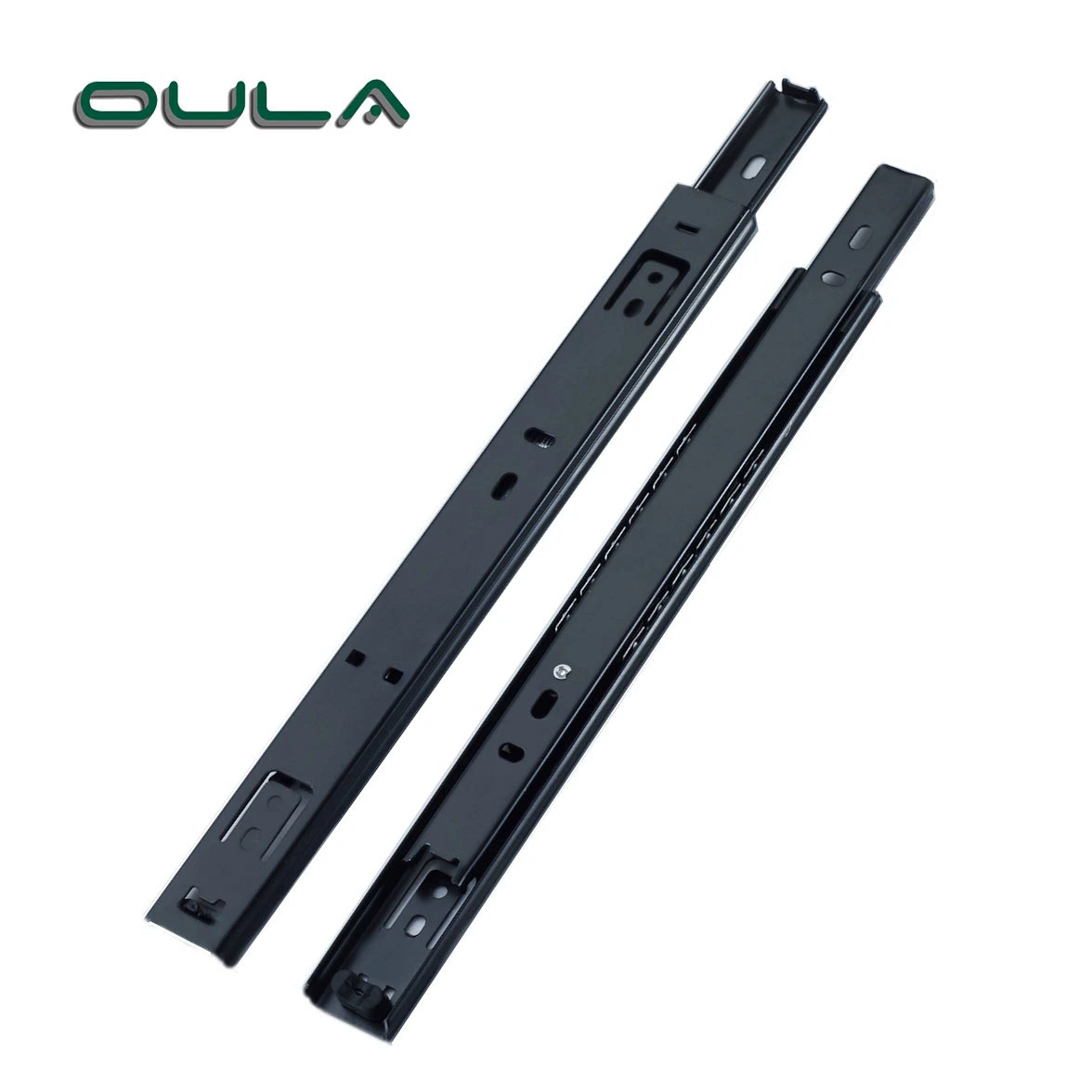 Hot Sale 27mm Black Finish Ball Bearing Drawer Slide for Furniture Drawer Slide