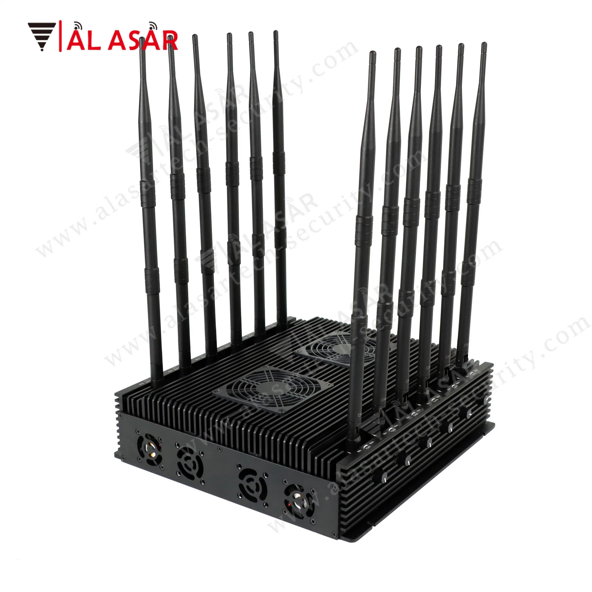 Mobile Phone 3G 4G 5g 12 Antennas Indoor Medium Power Adjustable Jammer