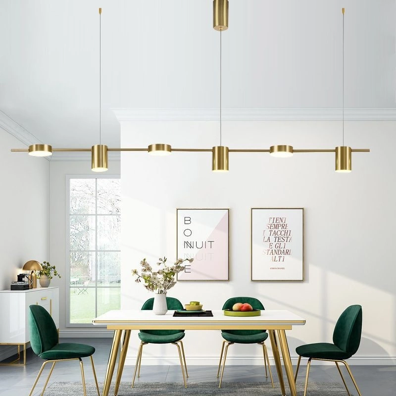Factory Price Modern Hanging Fixture Restaurant Hanging Light Bar Lamp Pendant Lamp for Living Room Indoor