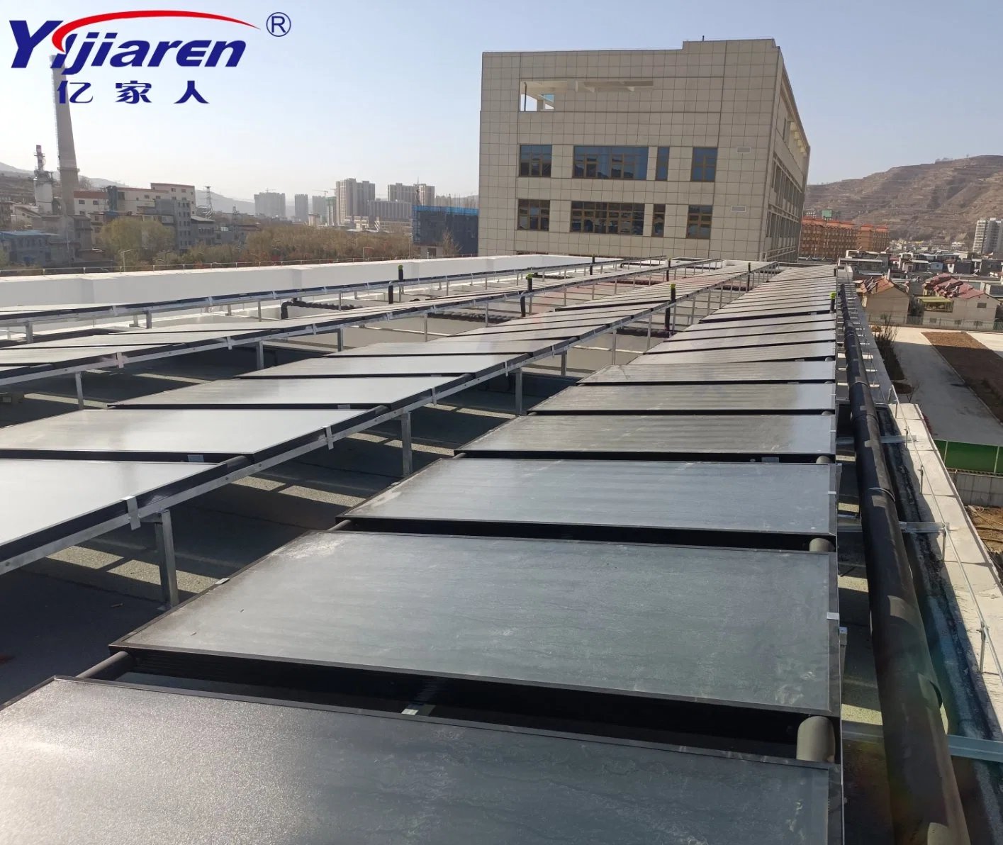 High quality/High cost performance  Good Price Pressurized Solar Water Heater for Hospital School Hotel