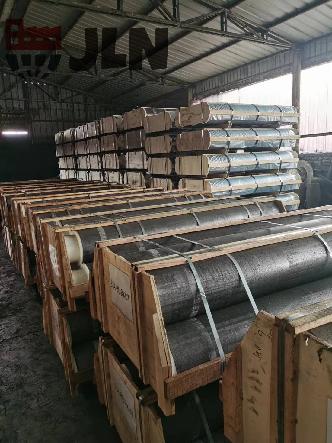 700X2700mm UHP Grade Graphite Electrode for Iran Steel Factory