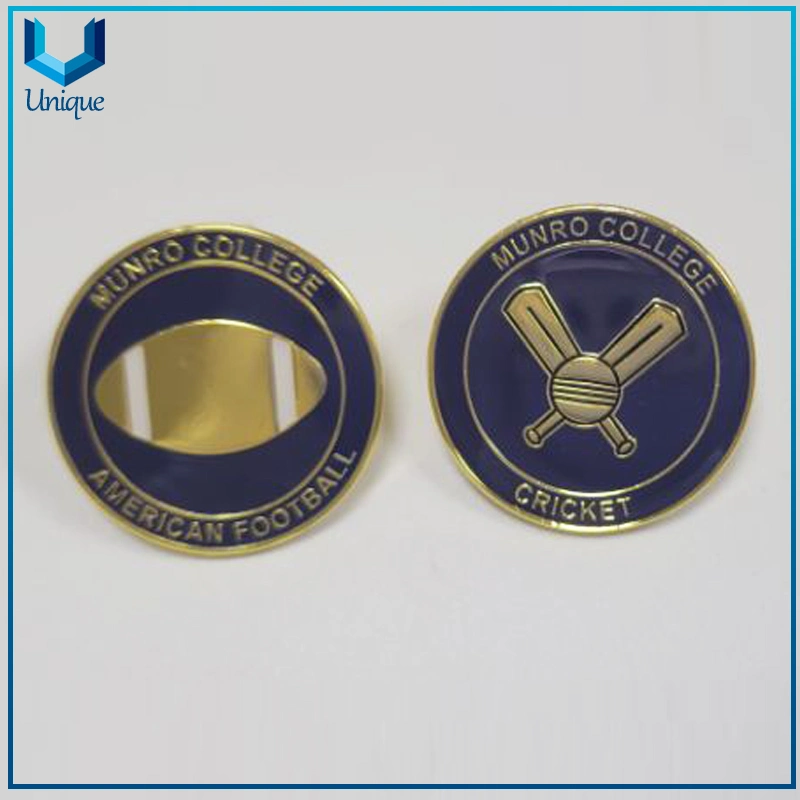 Custom Sport Classic Cricket Football Tennis Badminton Track&Field Basketball Soccer Football Metal School Lapel Pin