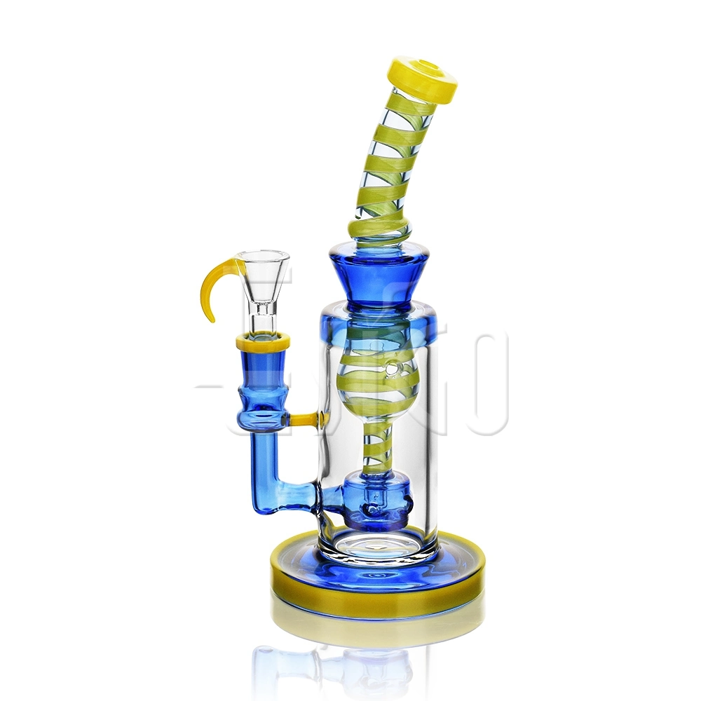 Esigo nouveaux dessins en gros Prix USA couleurs Creative verre fumeurs Tuyau Shisha Hookah huile DAB Rig verre tuyau d'eau avec Bol assorti