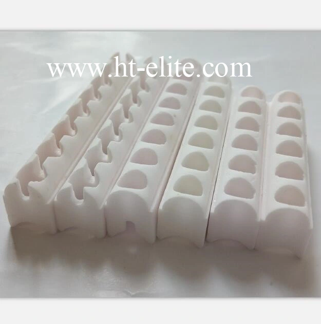 2-8 Holes Customized Ceramic Parts Steatite Electrical Ceramic Insulators for Band Heaters