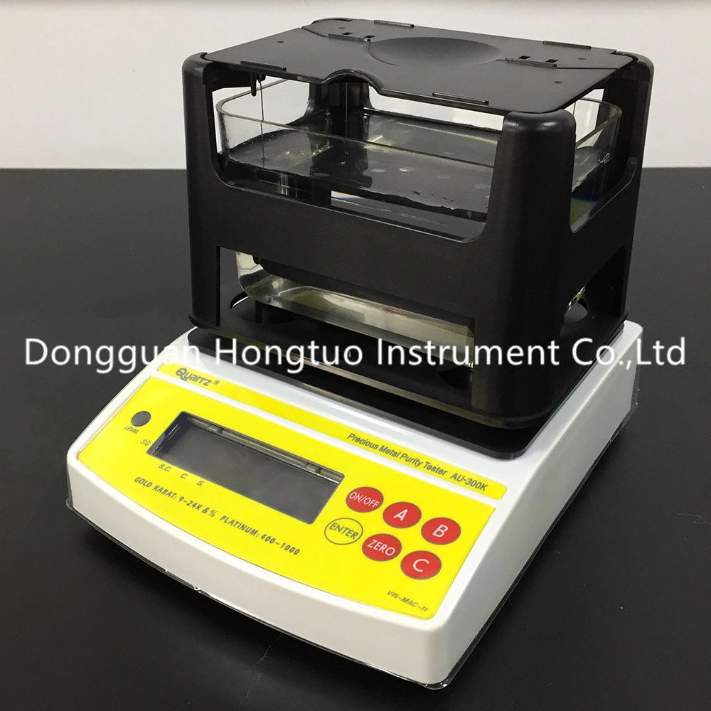 AU-3000K Digital Electronic Gold Testing Equipment Metal Density Measuring Instrument Purity Test Machine