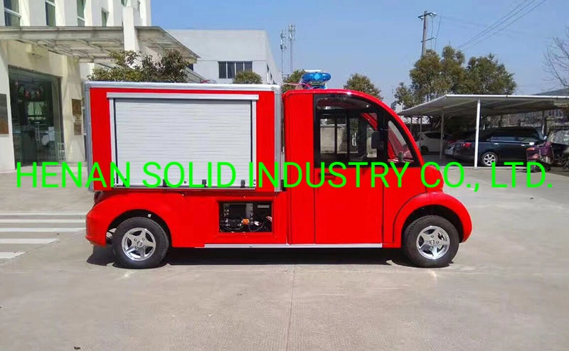 4 Wheel Fire Fighting Cars Mini Electric Motor Fire Fighting Truck