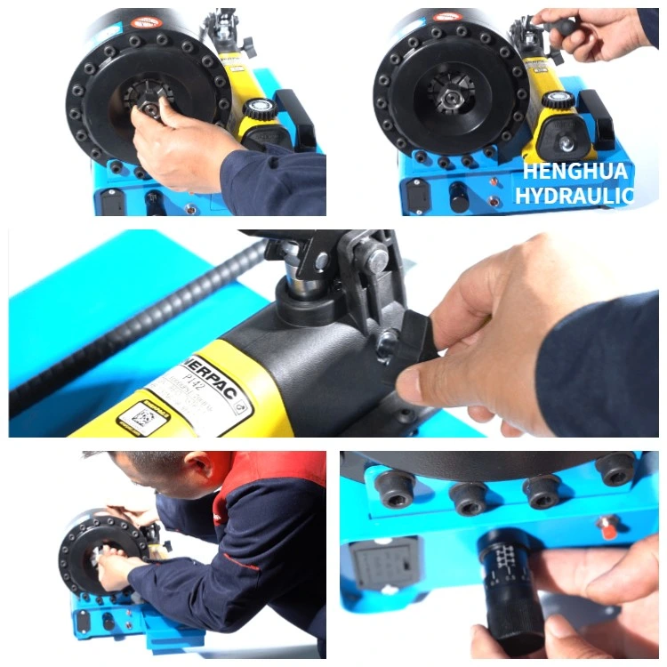 Verified Manufacturer 12V Mobile Hose Crimper Air Hose Repair Crimp Tool AC Hose Crimping Tool Harbor Freight