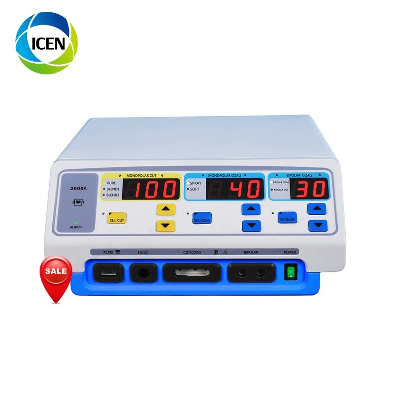 IN-I2000A LED Bestseller elektrochirurgischen Generator elektrocauterio portatil diathermy Maschine