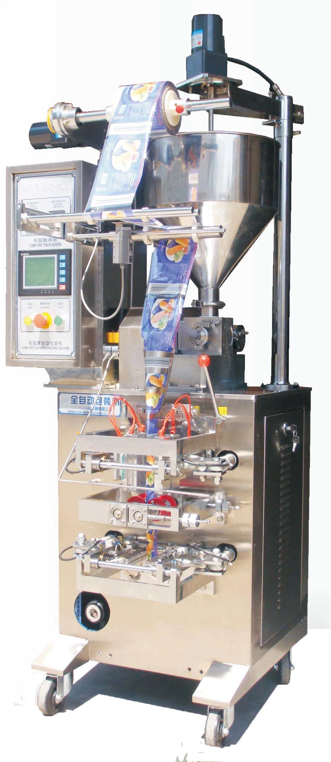 Yj-60cj Small Vertical Automatic Tomato Paste Bag Packing Machine