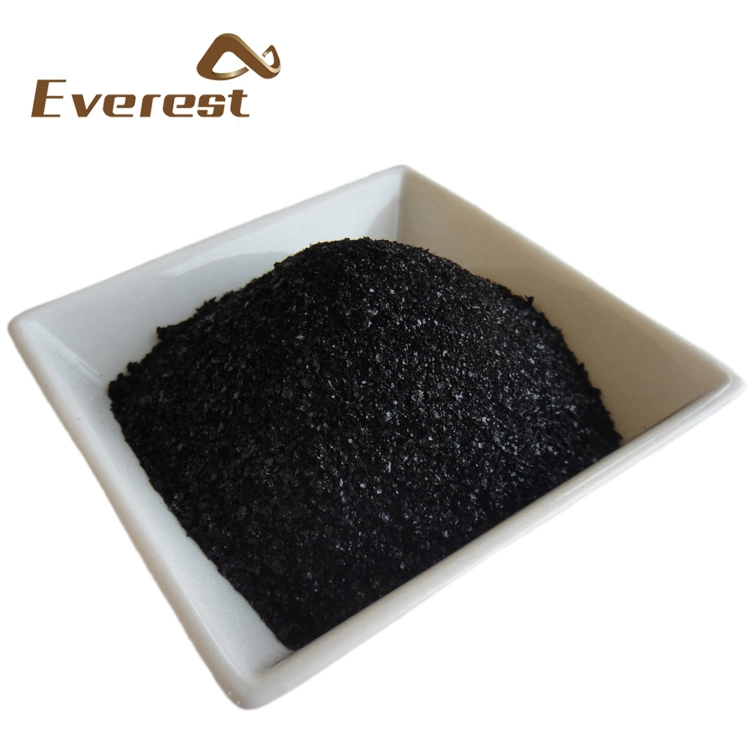 Leonardite Soluble Potassium Humate Organic Fertilizer in Black Thin Flake