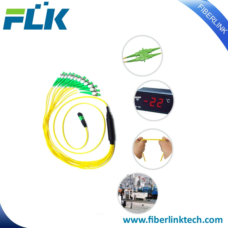 FTTH fibra óptica monomodo 2 núcleos/óptica Drop Cable FTTH