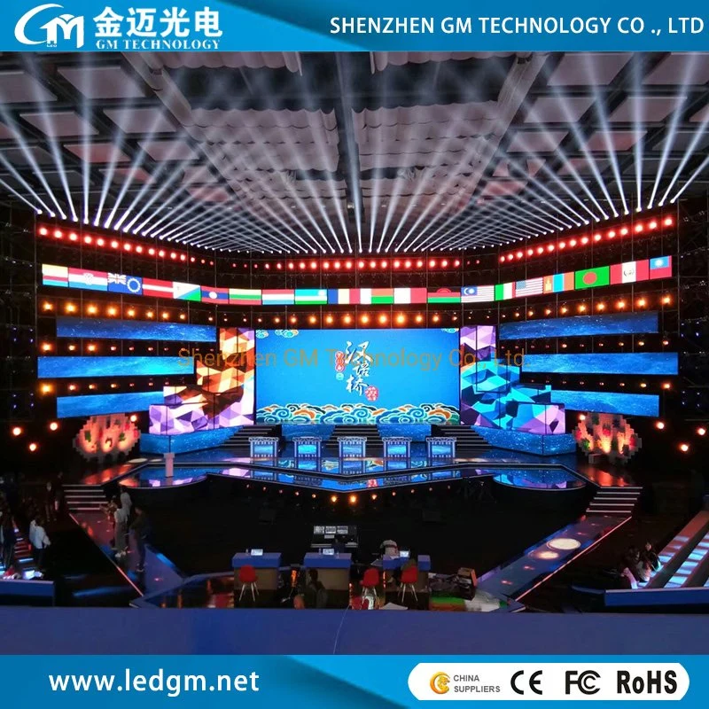 Low Power Consumption 4800Hz Inside Usage P1.89 P2.604 P2.84 P2.97 Indoor Rental LED Display, Stage/Trade Show Video Full Color LED Display