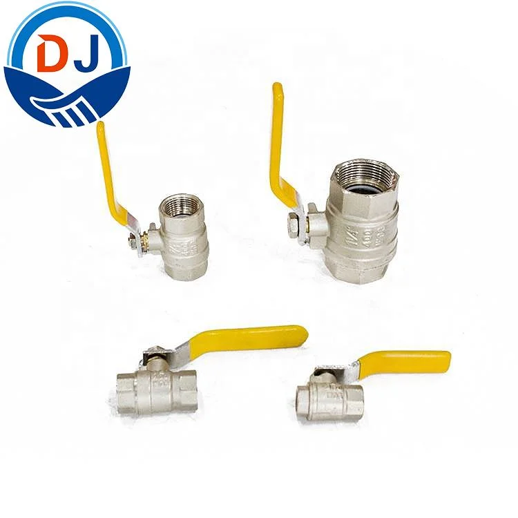 Long Handle Nickel Plating Valve Water Flow Control Factory Outlet Ball Valve