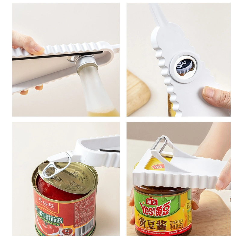 3 in 1 Manual Can Opener, Tin Lids Jar Bottle Caps Mi24051