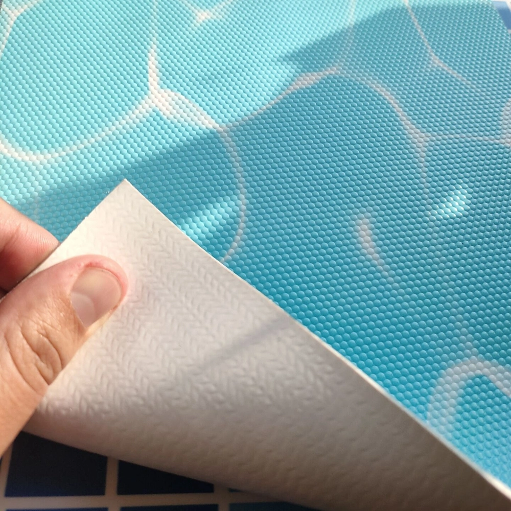 PVC Coated Waterproof Inflatable Tarpaulin Fabric Material Hot Sale PARA Piscina