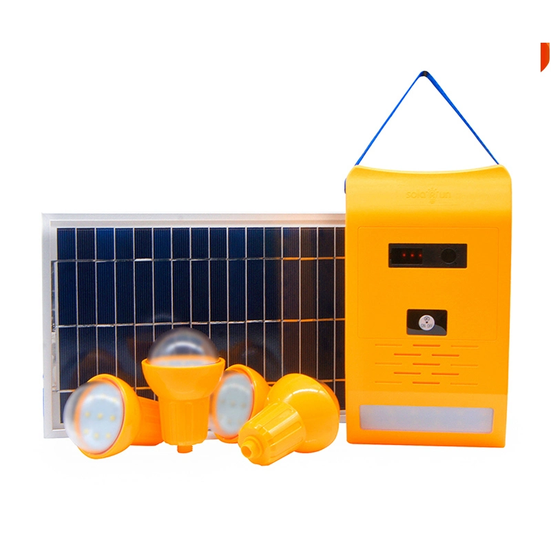 Tragbare Solar-Haus-Beleuchtung-System Solar Power für Laptop Solar Energiesystem 8W