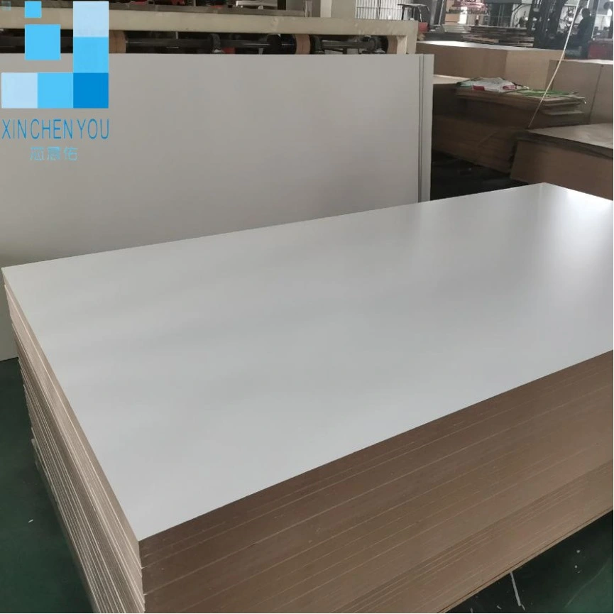 Good Price 4*8*18mm Melamine Paper Faced MDF Board