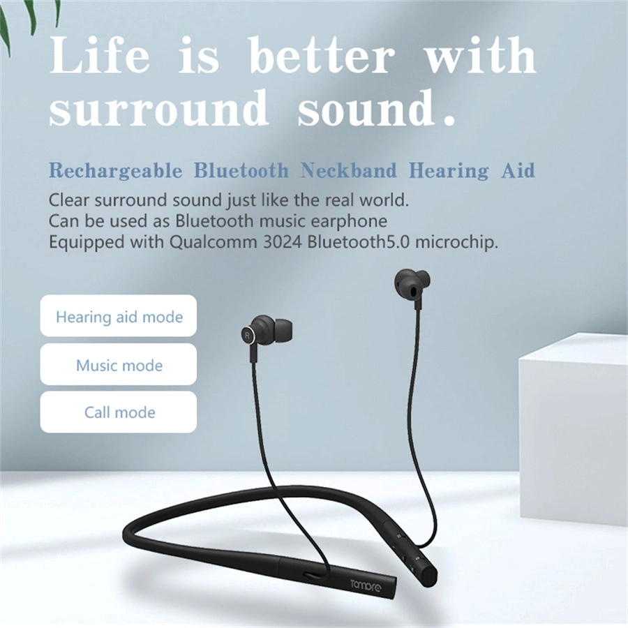 New Product Power Mini Hearing Amplifiers Bluetooth Audio bluetooth Earphone