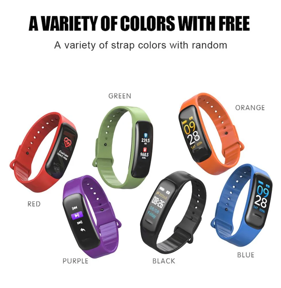Promotion Gift Heart Rate Monitor Blood Pressure Smart Watch