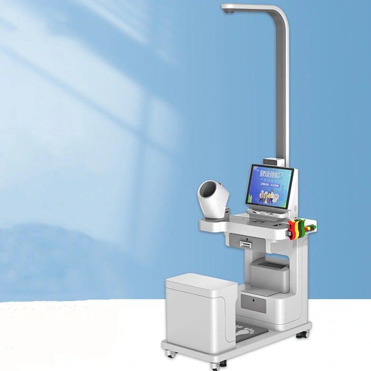 Sh-T15 Health Checkup Kiosk Self Service with Blood Pressure Health Check