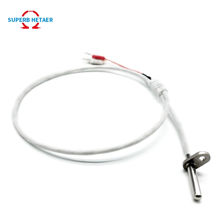 Sonde thermocouple type K à thermocouple Simple sonde de température de l'aiguille de type E la ligne de température du capteur de température petite cylindrique