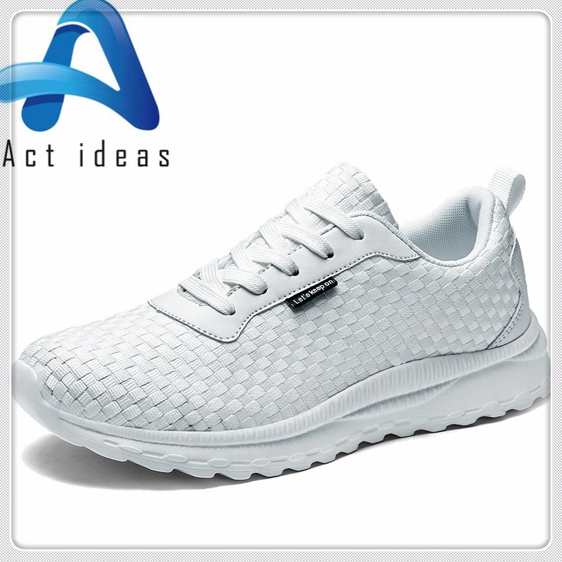 Men's New Style Casual Fly Woven Breathable Mesh Cloth Shoes