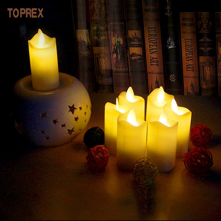 Quality Wholesale/Supplier Unique Chargeable LED Mini Tea Christmas Candle Lights with Remote Controller