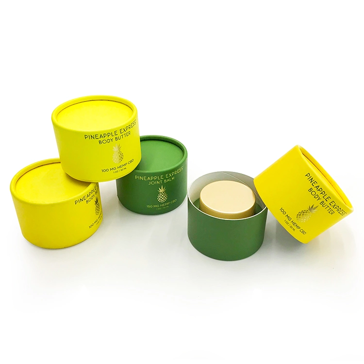 Handgemachte Gold Folie Gestempelt Phantasie Kosmetische Gesicht Creme Papier Container Verpackung Tube Box Papier Kann Verpackung Karton-Box Zu Schenken