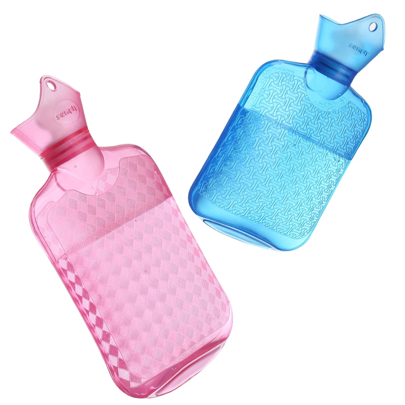 850ml Contenedor de bolsa de agua caliente de PVC con certificado CE