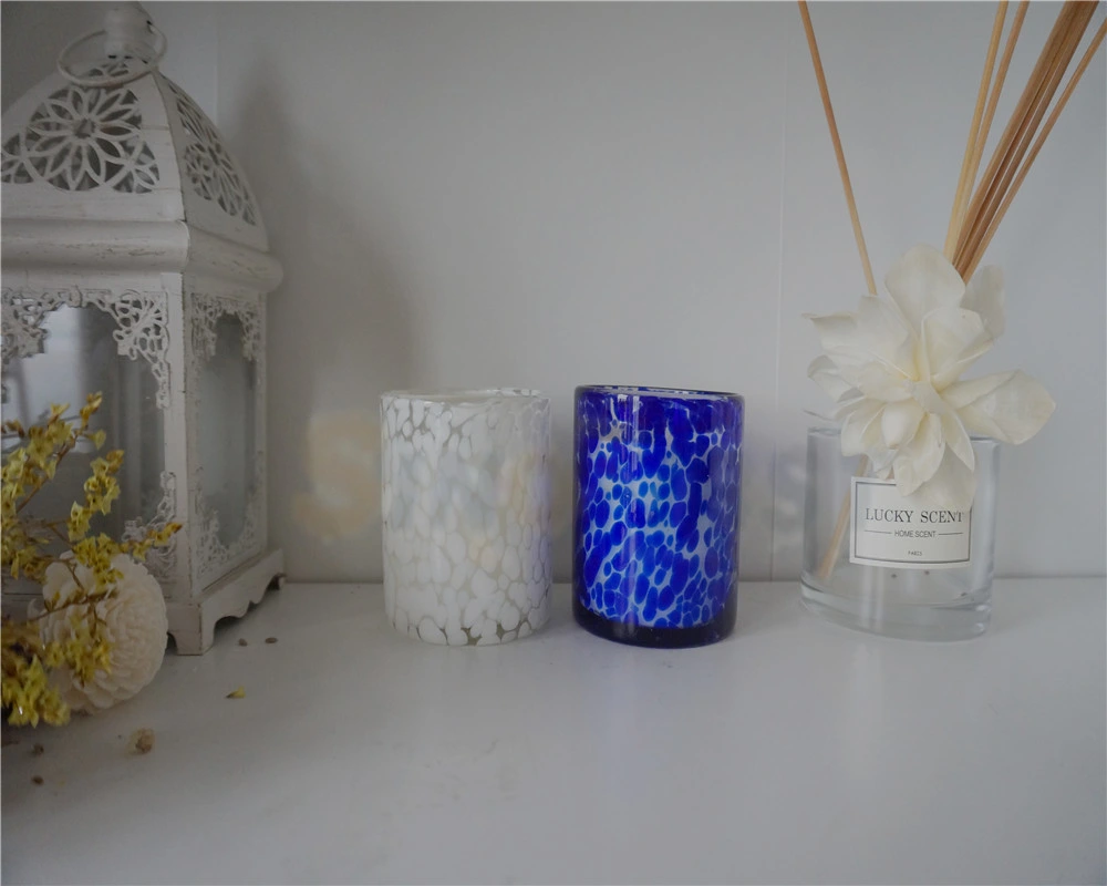 Hermosa perfumada de la Copa de Vidrio Velas, Velas Aroma