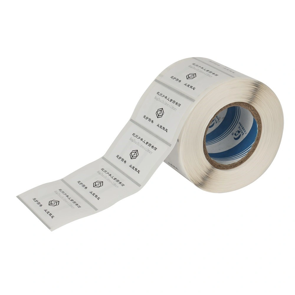 High Performance Tag RFID UHF with EAS Alarm Library Book Label