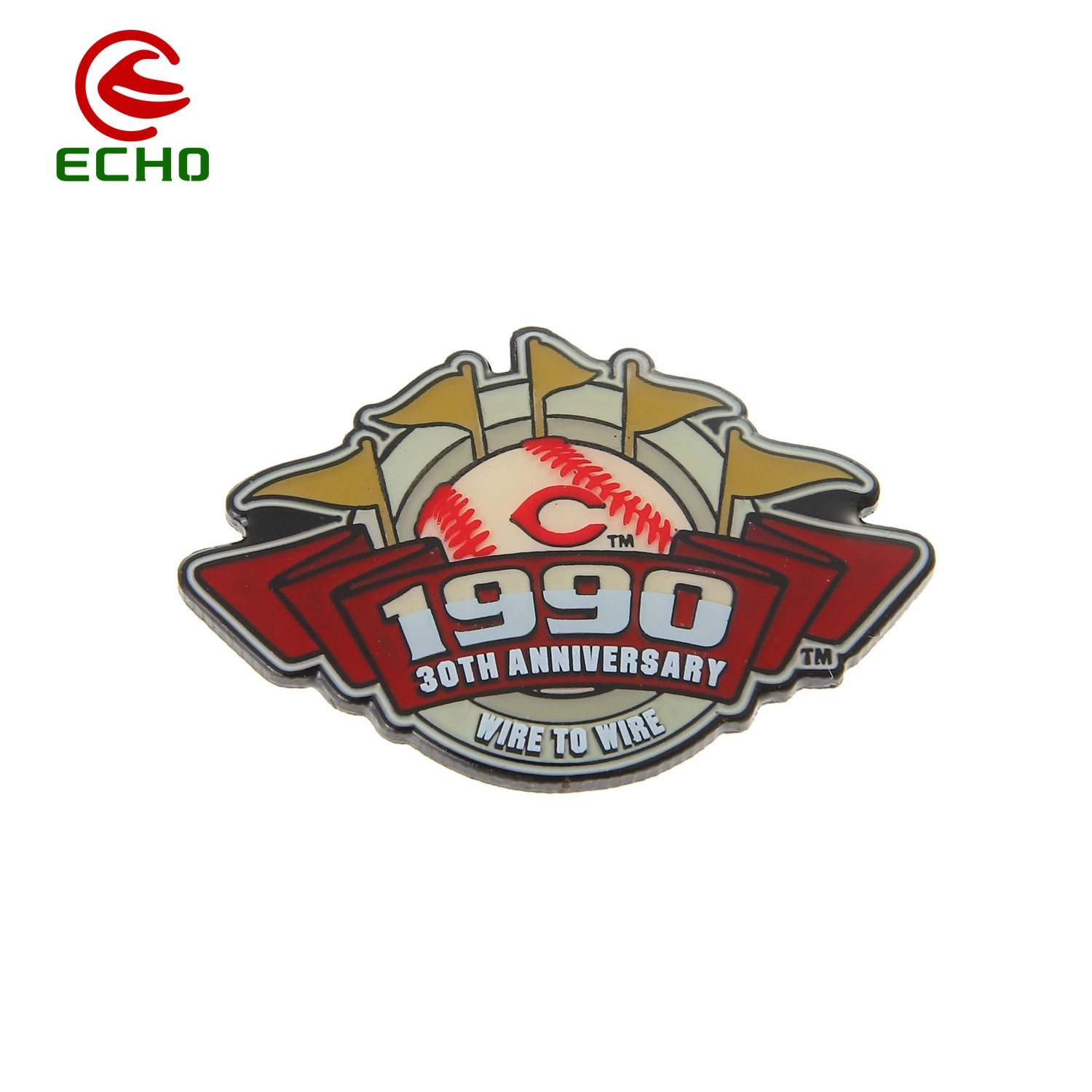 Customized Manufacturer Metal Crafts Custom Made Badge Soft Enamel Golf Lapel Pins