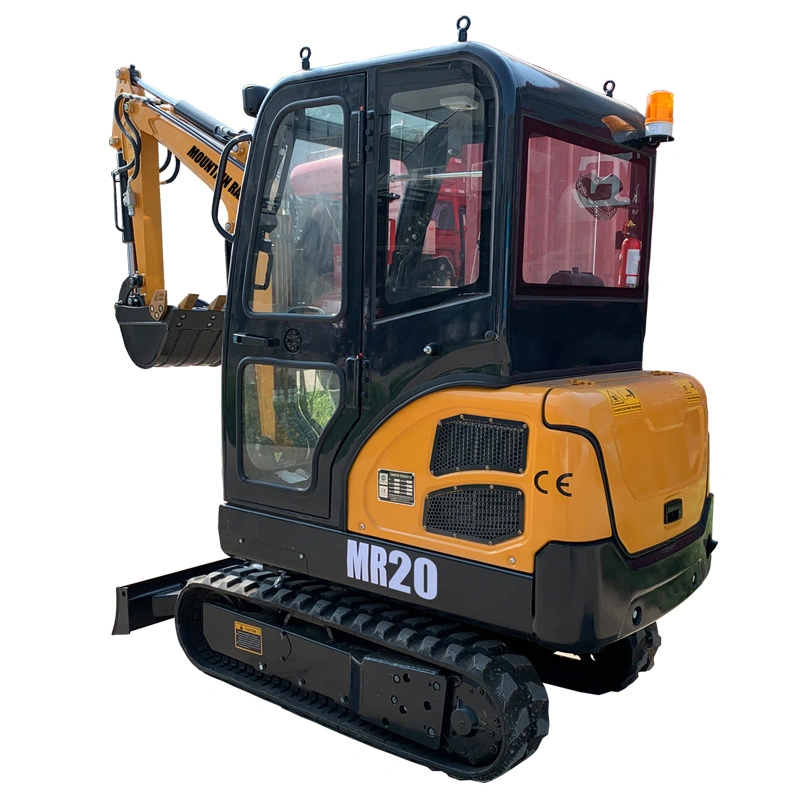 Mini Excavatrice avec moteur japonais Mini Pelle à Chenilles Agile