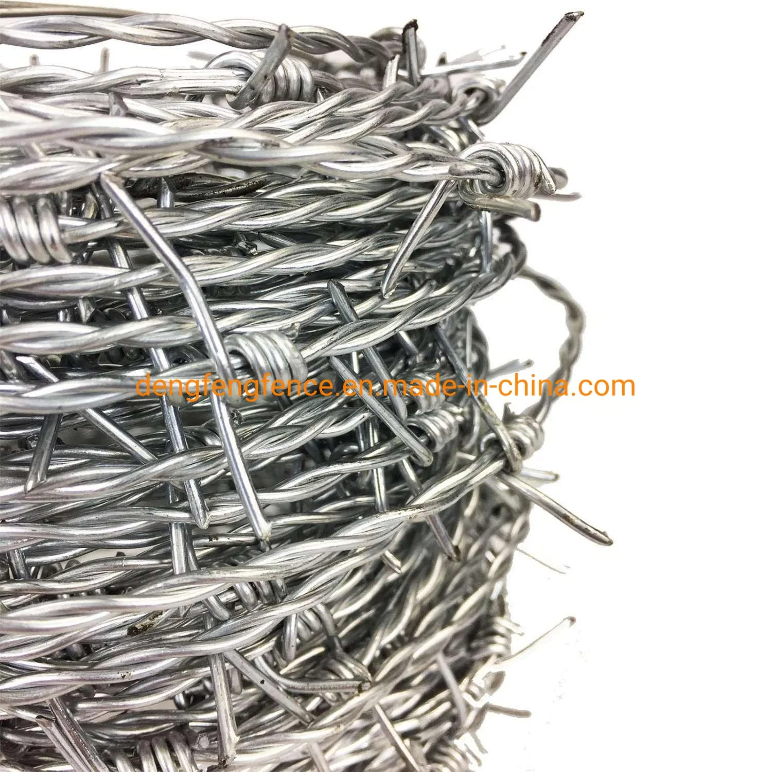 Galvanized/PVC Coated Metal Iron Barbed Wire Safety Barb Wire