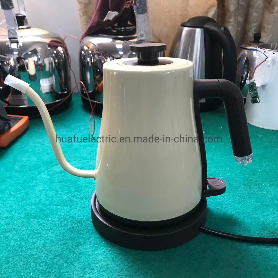 Gooseneck Electric Kettle 900ml Electric Gooseneck Kettle Coffee Maker Tea Pot 900ml Small Appliance