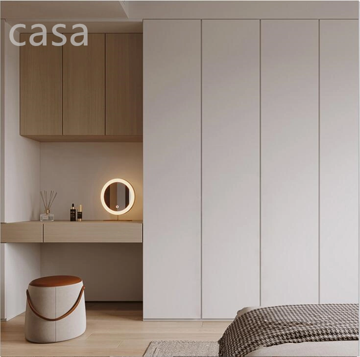 Wood Closet Organizers Linen Storage Pantry Wardrobe Cabinets Bedroom Furniture