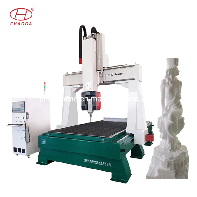 5 Axis Foam CNC Carving Machine for Sculpture Statue Advertising